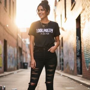 Jeep Girl Mafia Black T Shirt